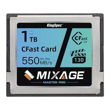 Cfast Card 2.0 1TB 3700X 550MB/s Videomaker Memory Card