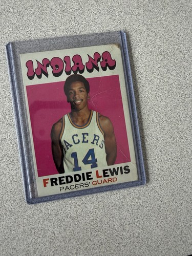 Freddie Lewis #204 1971 Topps card