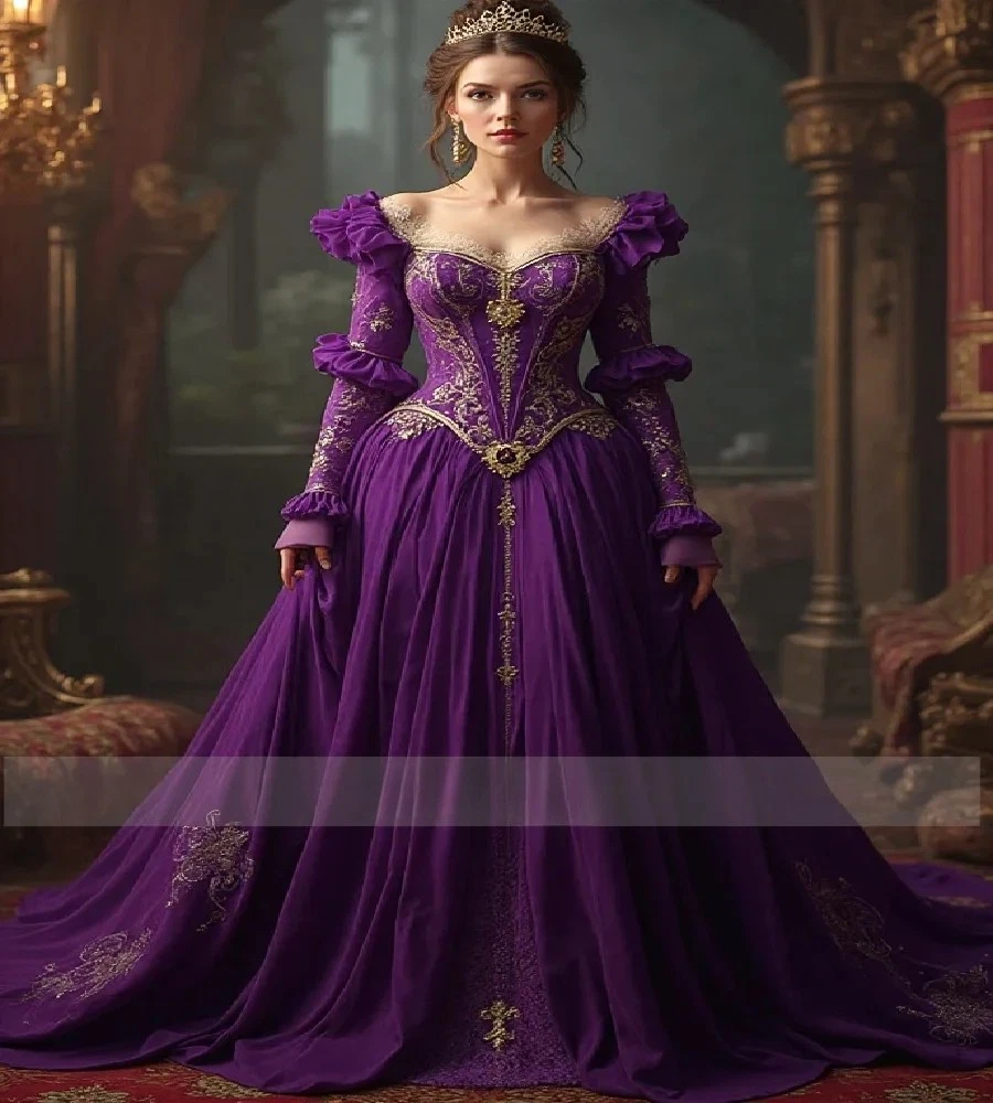 ebay evening dresses size 10 Serene Hill Elegant Mermaid Evening Dress Arabic Purple Beaded Feathers