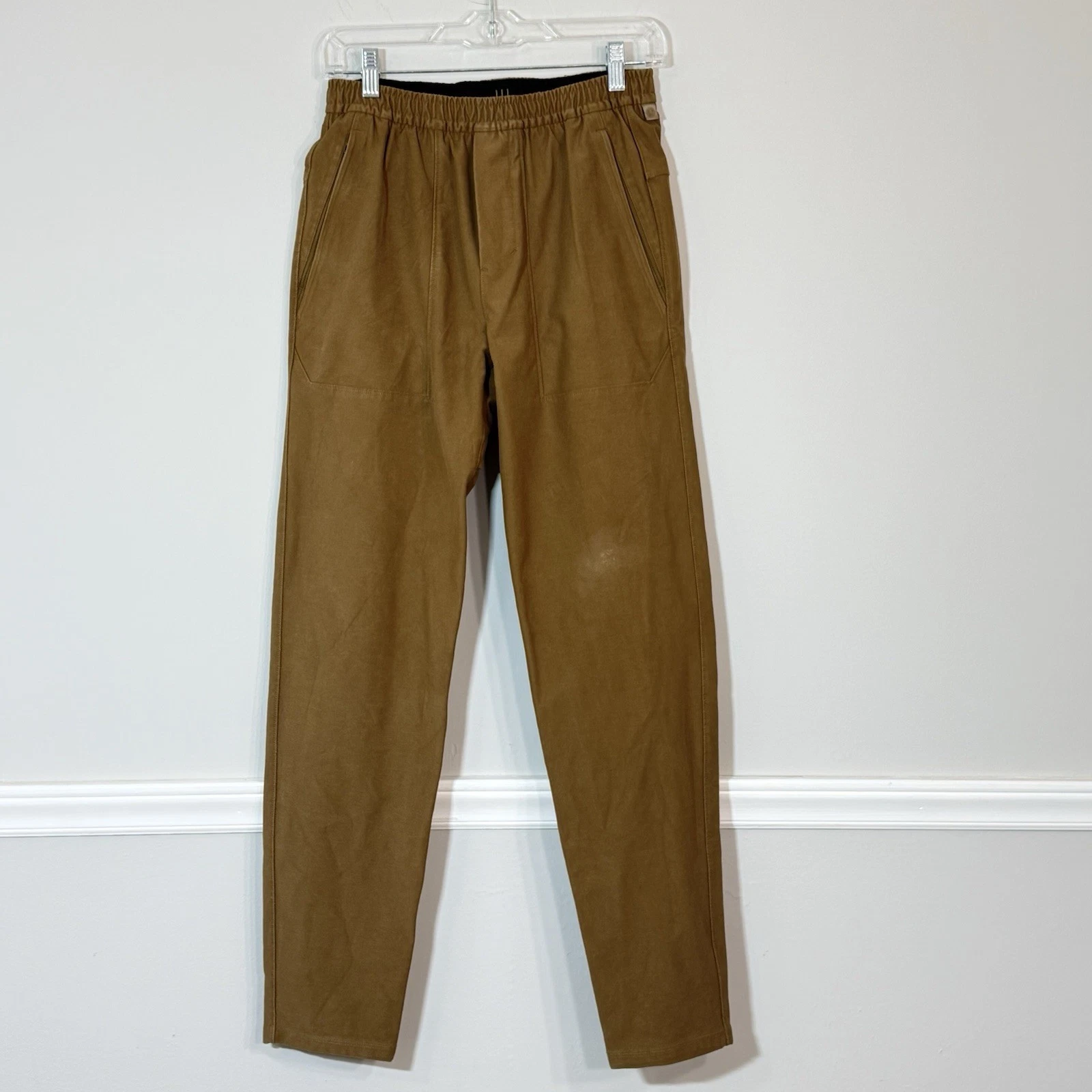 Lululemon Utilitech Pull On Classic Fit Pants Men’s Sz XS Brown Canvas City Prep