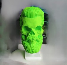 Kopfhörerständer / Headsethalter  im Schädel Design