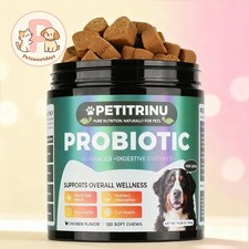 Dog Multivitamin Chews 120ct with Probiotics  Glucosamine for All-Around Health