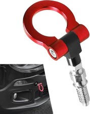 Car Racing Track Style Tow Hook, Front Bumper Tow Hook, Car Modification -Red