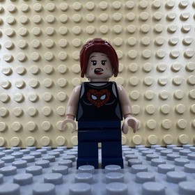 LEGO Marvel: Mary Jane (sh0103) Minifigure 76016 [Face Print Wear - Read Desc.]