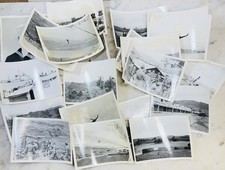 Vintage Military Photograph Lot 1940s 1950s Army Soldiers Camp Scenes