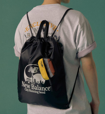 New Balance Seoul Exclusive String Gym Sack Casual Backpack Bag