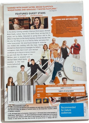 Arrested Development The Complete Seasons 1 2 3 Boxset 8 x DVD Set Region 4 PAL - Picture 11 of 12