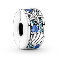 Pandora Schmuck Silber Clip Tropischer Seestern & Muschel 791678C01