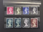 GB Large Machin High Value Collection 10p-£2 ( 8 Values ) MNH