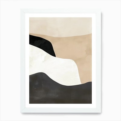 Harmony In Patterns Minimalist Styl Framed Wall Art Poster Canvas Print Picture