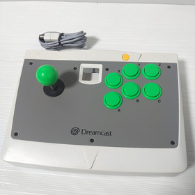 Sega Dreamcast Arcade Stick HKT-7300 Controller with Box Tested Import Japan