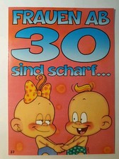 Windel Winni Geburtstagskarte Frauen ab 30 (Nr. 37)