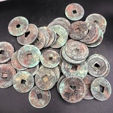 50Pcs Collect Chinese Ancient Coins China Old Dynasty Bronze Currency Cash
