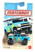 Matchbox - Chevy Silverado 4X4-5/5 Truck Series 2026-1:76 Model Car Children's T