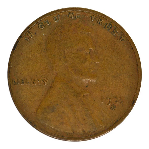 1931-S Lincoln Wheat Cent Fine Condition