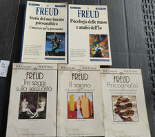 LIBRO PSICOLOGIA FILOSOFIA FREUD (5 LIBRI )100 PAGINE  1000 LIRE