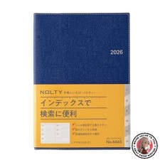 NEW NOLTY Planner 2026 A5 Weekly Access 2 Navy 6465 Starts December 2025 