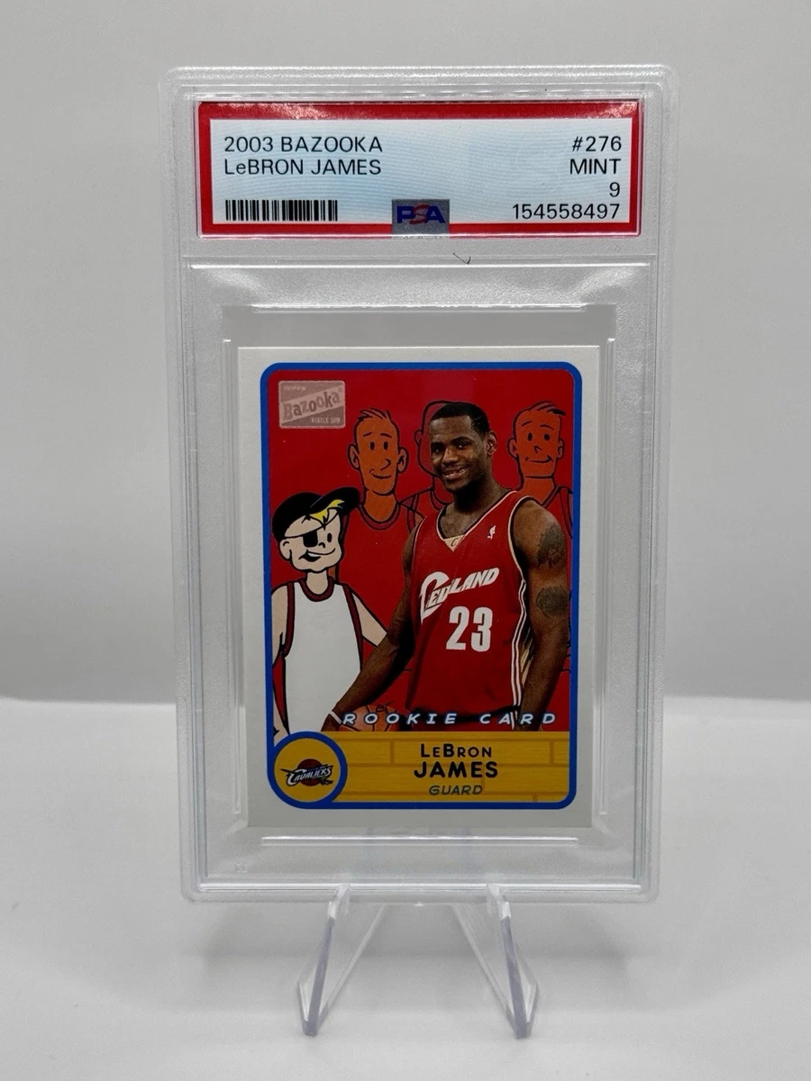 Topps LeBron James 9 Graded Basketball Sports Trading Cards