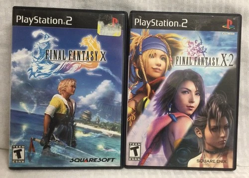 New ListingFinal Fantasy X & X2 - PlayStation 2 PS2 Lot COMPLETE