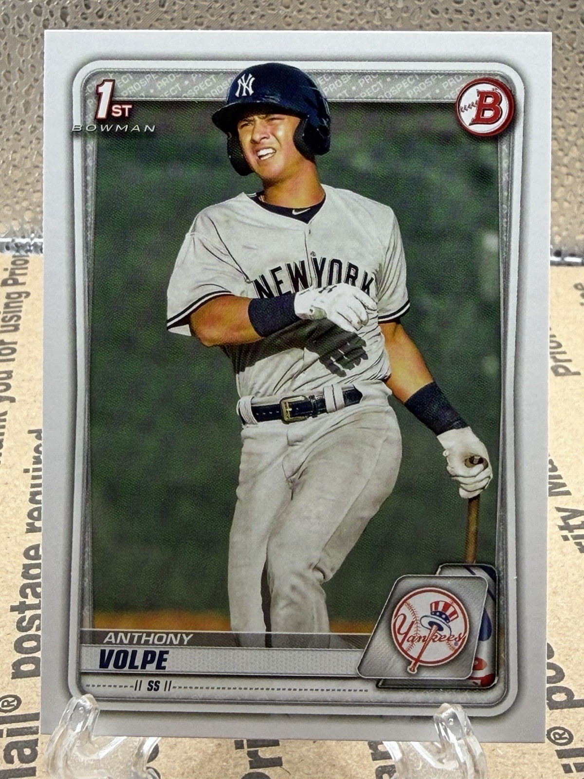 2020 Bowman 1st Edition Anthony Volpe 1st Bowman Rookie Card