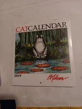 Kliban Cat Calendar - 2019 6x7 inches sealed new unused