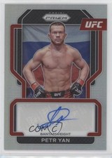 2022 Panini Prizm UFC Signatures Silver Prizm Petr Yan #SG-PYN Auto 5y5