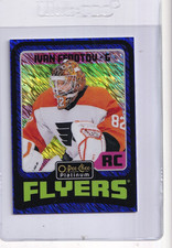 Ivan Fedotov 2024-25 UD O-Pee-Chee Platinum Retro Rookie Blue Luster 11/100 #R72
