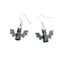 Halloween Bat Dangle Earrings Handmade with LEGO® Bricks Parts — photo 2