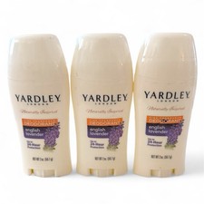 Yardley London English Lavender Naturally Inspired Up To 24 Hour Deodorant X 3