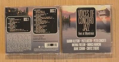 Voices of Concord Jazz Live at Montreux CD 2-Discs