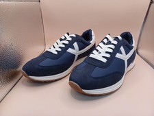 NEW DV Dolce Vita Womens Joque Retro Lace-Up Sneaker-Navy Size 8.5 US