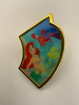 Disney Pin Loungefly The Little Mermaid Lenticular Puzzle Ariel & Sebastian F8