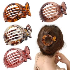 4 PCS Small Flat Hair Clips for Thin Hair Non-slip Hair 4 Count Pack of 1