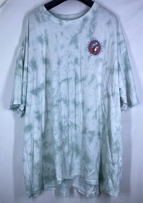 Bucees T Shirt Mens 4XL Short Sleeve Crew Neck Tie Dye Logo Colorful Beaver Logo