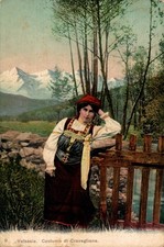 Vercelli in Valsesia Cravagliana Costume f. piccolo spedita