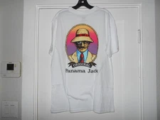 Panama Jack 50 Years of Summer Jack White T-Shirt Size Large