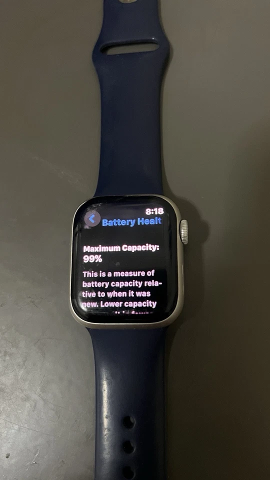 Apple Watch Series 7 — 41 мм, Starlight алюминий, GPS — в очень хорошем состоянии  - Изображение 3 из 4