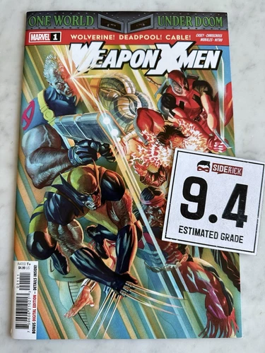 Weapon X-Men #1 Alex Ross NM 9.4 - Buy 3 for FREE Ship! (Marvel, 2025) MF