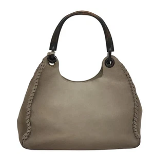 Sac à bandoulière Gucci Carla en daim gris authentique