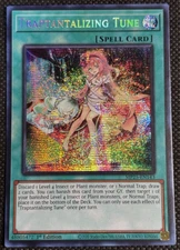 Yugioh! - Traptantalizing Tune - MP25-EN143  - Prismatic Secret Rare - NM/M
