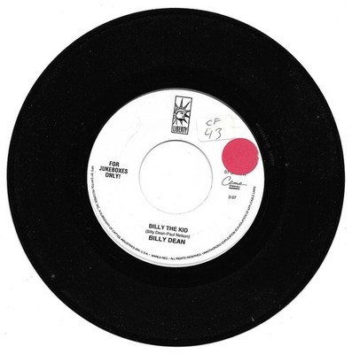 DEAN, Billy  (Billy The Kid)  Liberty S7-57745 FJO! = CHEAP VG+RECORD!