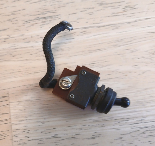 Original Singer 221 Featherweight Sewing Machine Light Switch