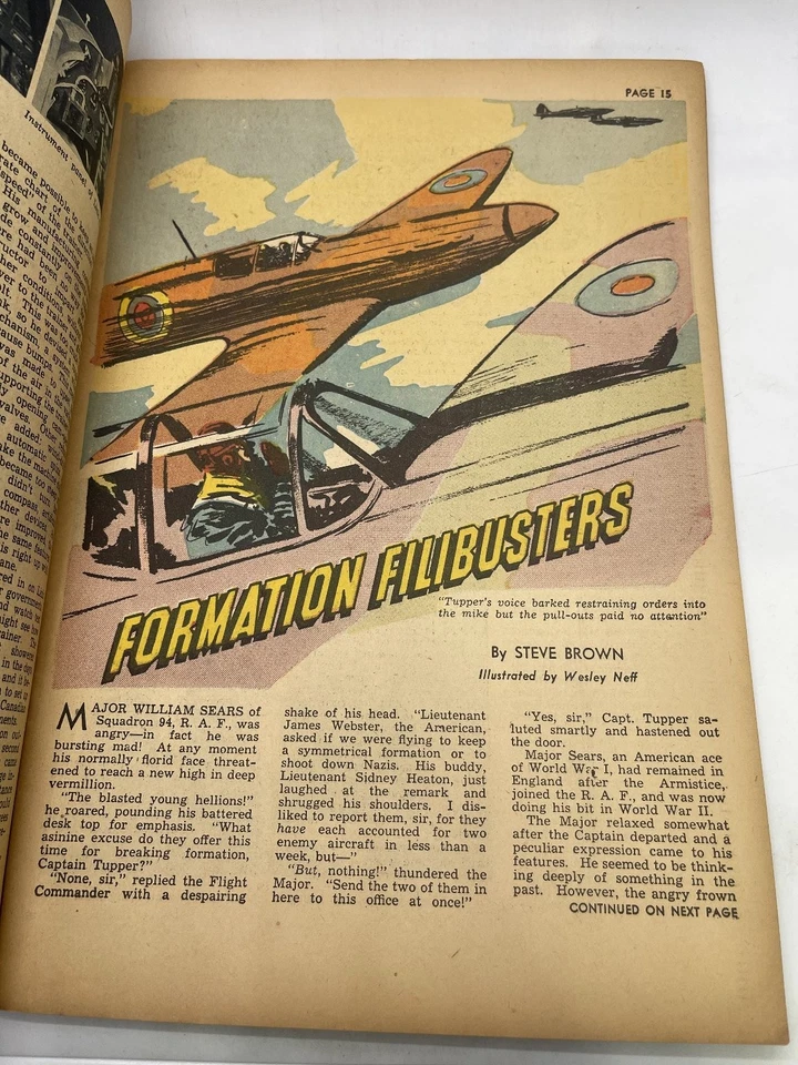 Flying Cadet Magazine April 1943 Russian Training War Aviation USA - Image 2 of 3