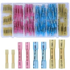 100 conectores de empalme a tope termorretr ctiles para cables el ctricos