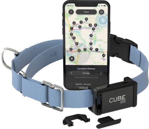 Clip di attacco localizzatore GPS cubo / cinghia - per tracciamento cani, gatti, ecc. - Foto 3 di 3