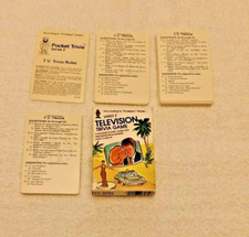 Vintage 1984 Hoyle Television Pocket Trivia Game, Series 2