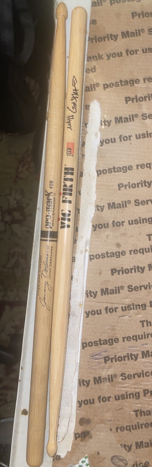 Matt Garstka Vic Firth & Jimmy DeGrasso ProMark Megadeth HEAVY METAL