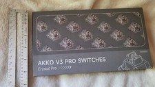 Akko V3 pro switches Crystal Pro Never Used