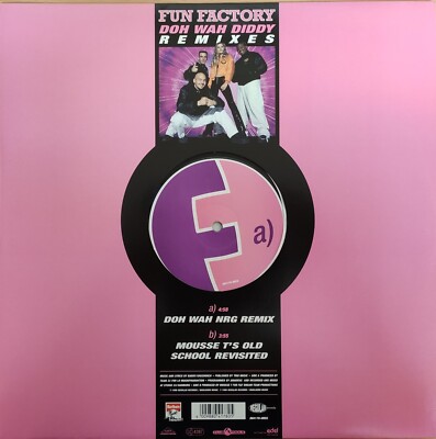 FUN FACTORY   Doh Wah Diddy REMIXES REGULAR RECORDS 12  12 Inch Maxi Vinyl LP Sa