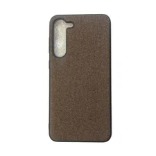 Samsung Galaxy S23 Plus Cell Phone Case Cover Brown Material
